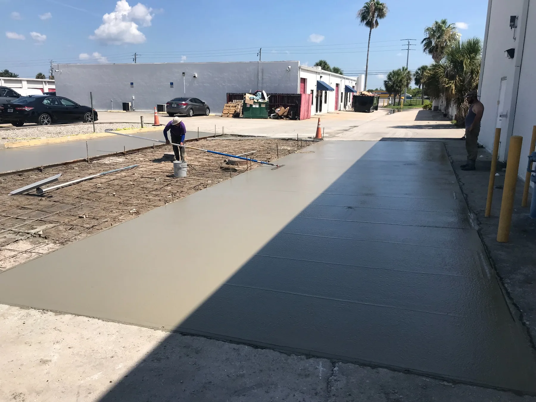 Commercial Concrete Pour